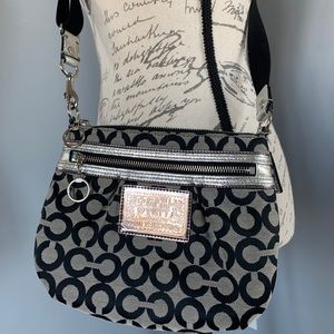 Coach crossbody small bag adjustable C pattern